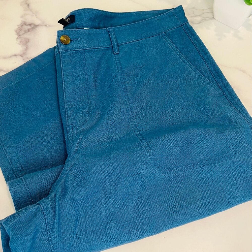 NWOT J Crew Factory Cotton Camp Pant - Picture 5 of 7